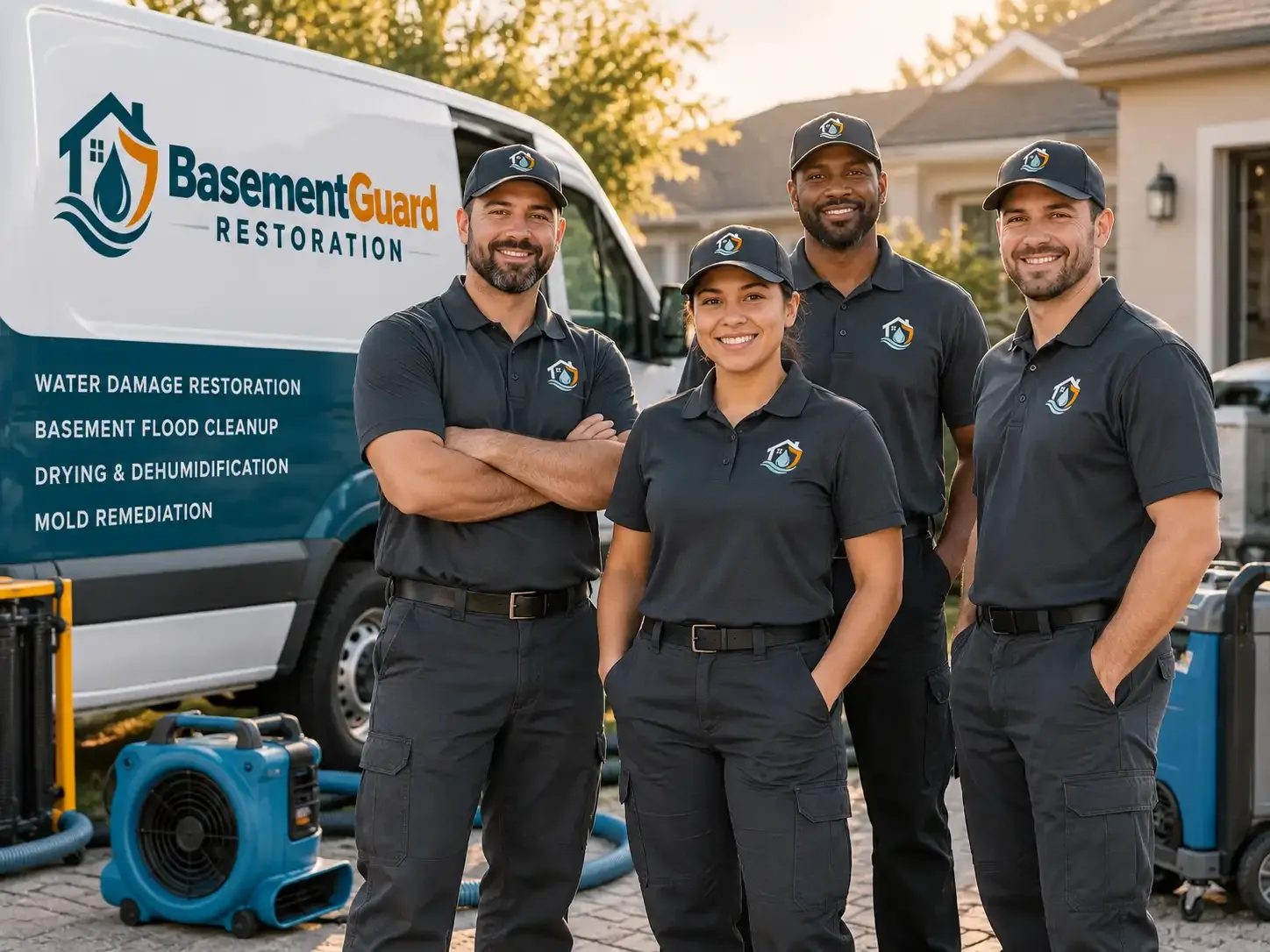 Basement Water Damage Restoration company in Evansville, WI